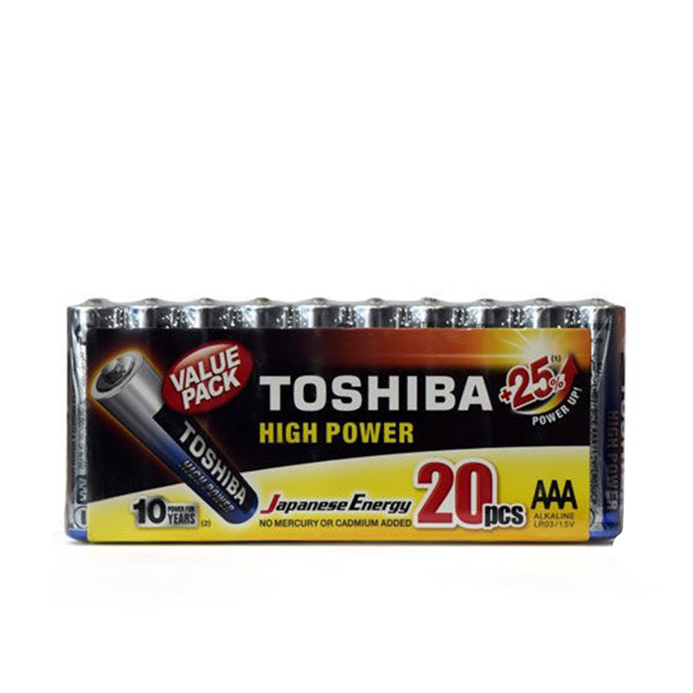 LR03GCP MP 20CN AAA Batteries - pack of 20 