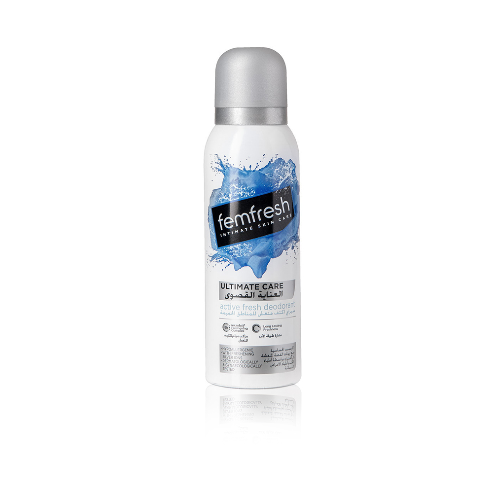 Active Fresh Deodorant For Intimate Areas - 125 Ml   