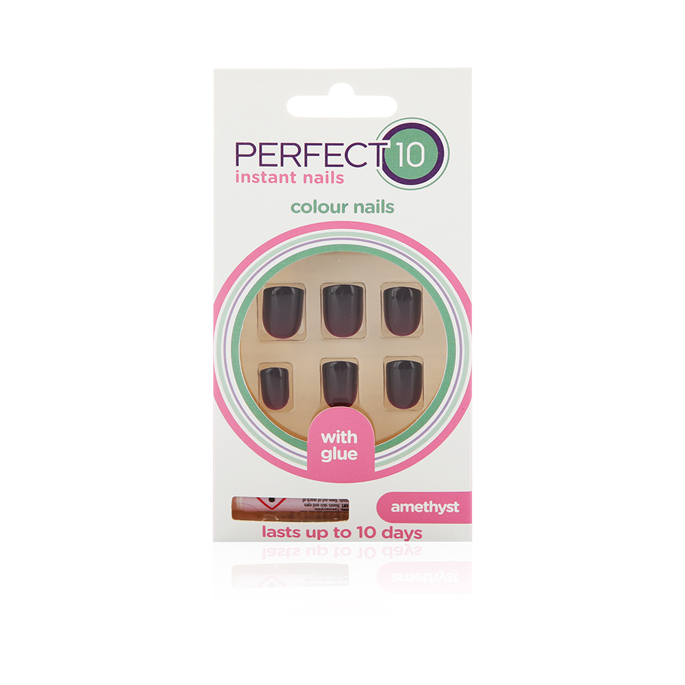Instant Color Artificial Nails - Amethyst - 4022367
