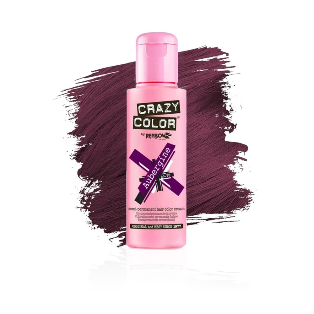 Semi-permanent Hair Color - Aubergine - N 50 - 100 Ml