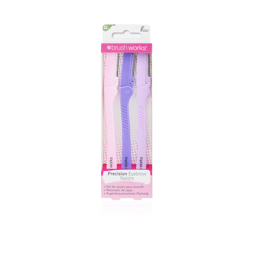 Precision Eyebrow Razor - 3 Pcs