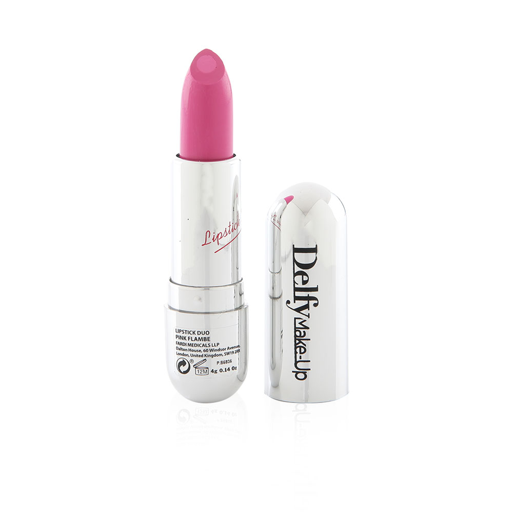 Lipstick Duo Silver - Pink Flambe