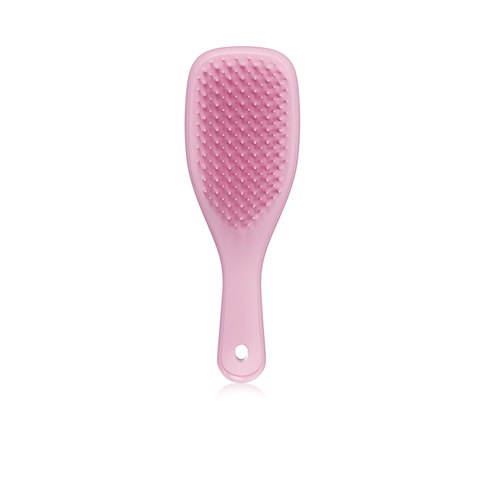 Mini Wet Detangler Hair Brush - Glitter Pink