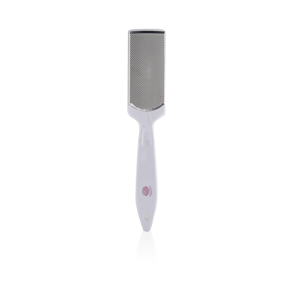 Steel Blade Foot File - White