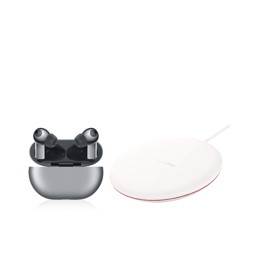 Free Buds Pro With Speaker - Silver + Free Gift