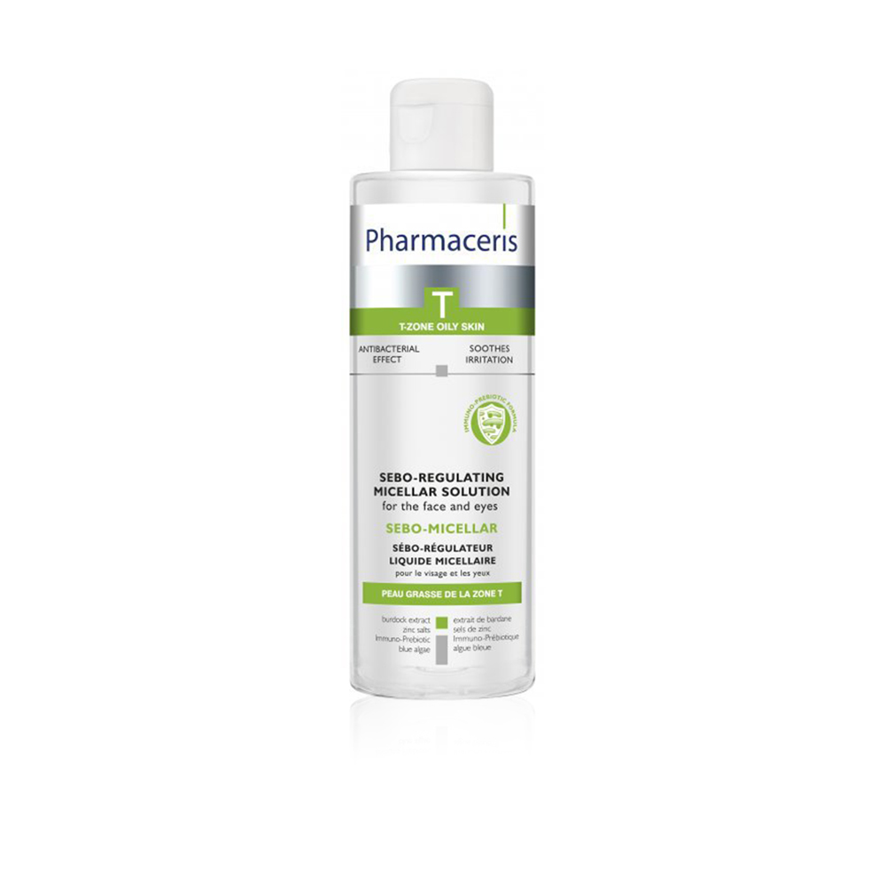 Sebo-micellar Solution For Oily Skin Toner & Makeup Remover 200 Ml