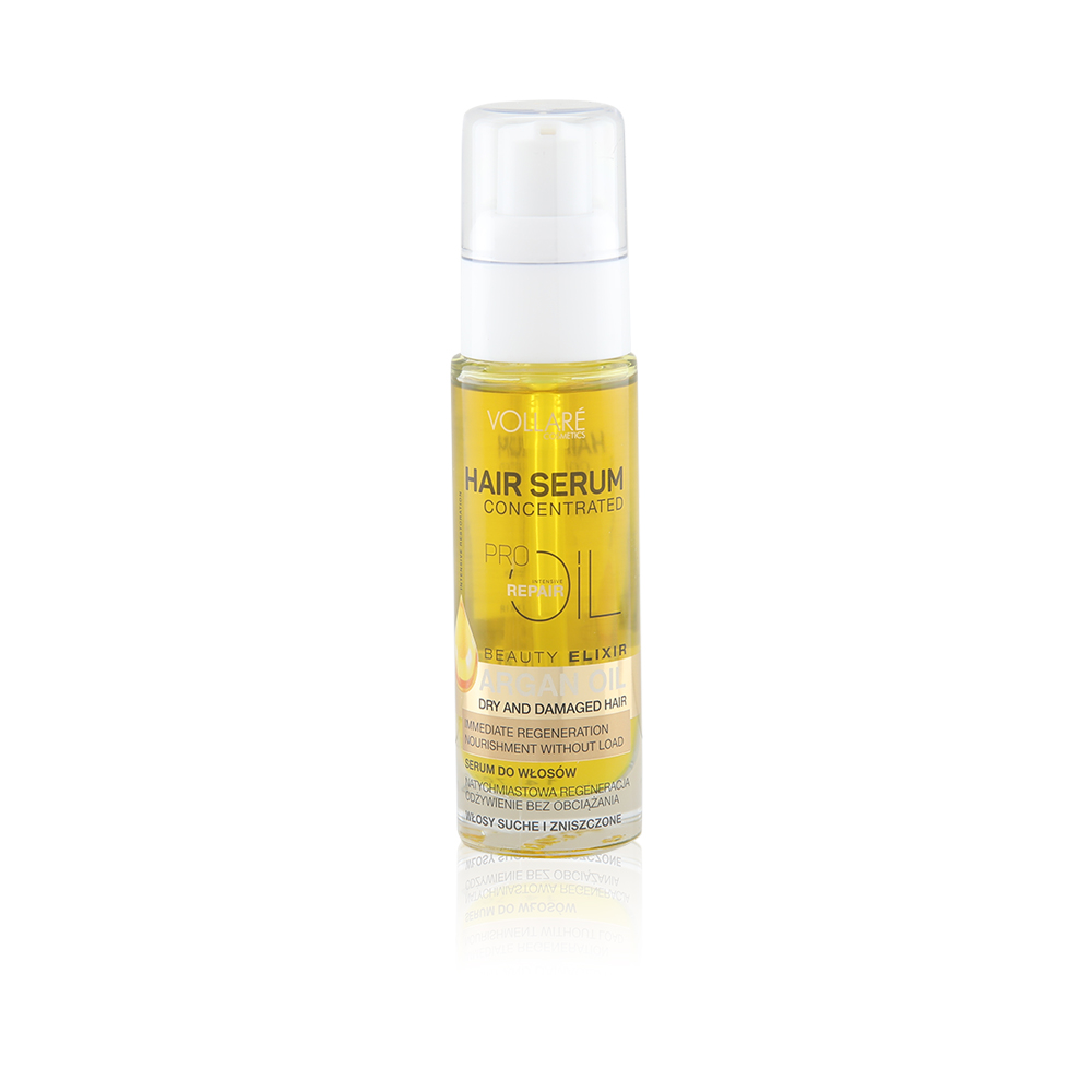 Hair Serum Argan Oil For Dry And Damaged Hair Intensive Repair - 30 Ml
