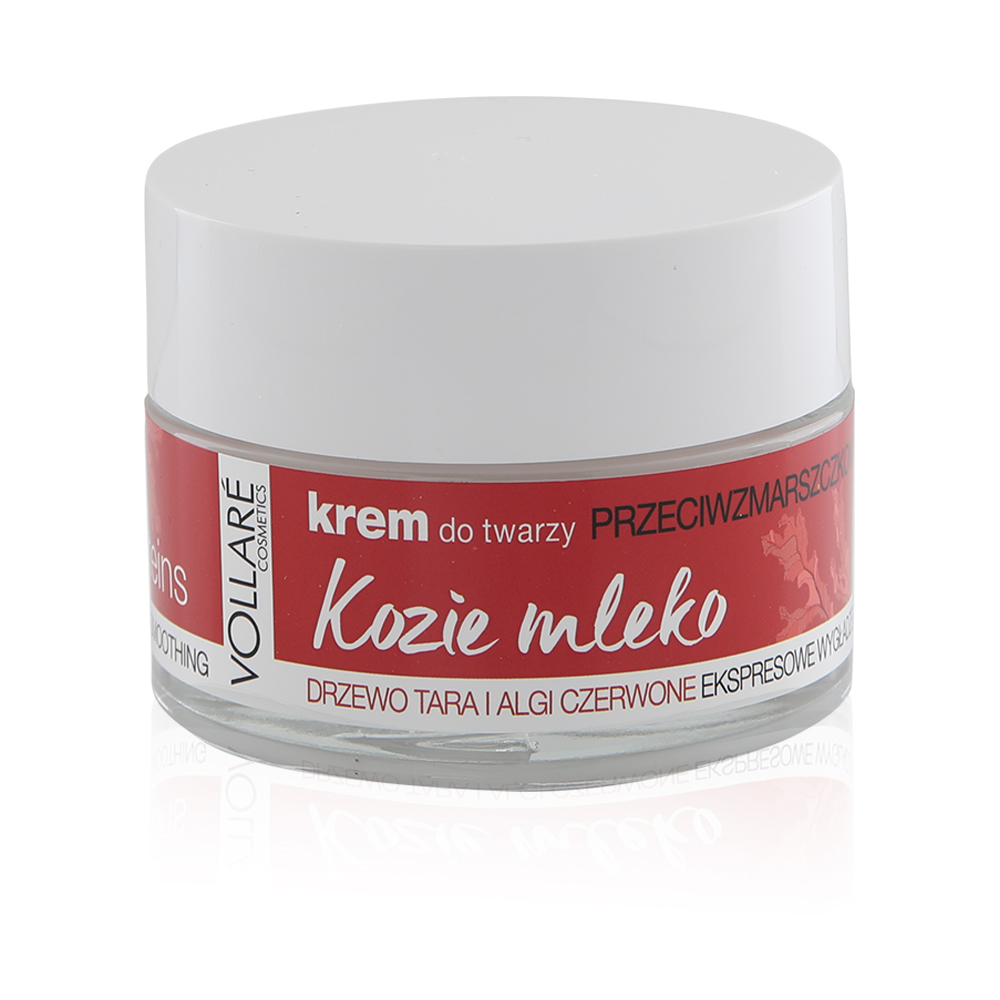 Anti-wrinkle Face Cream With Goats Milk And Red Algae - 50 Ml