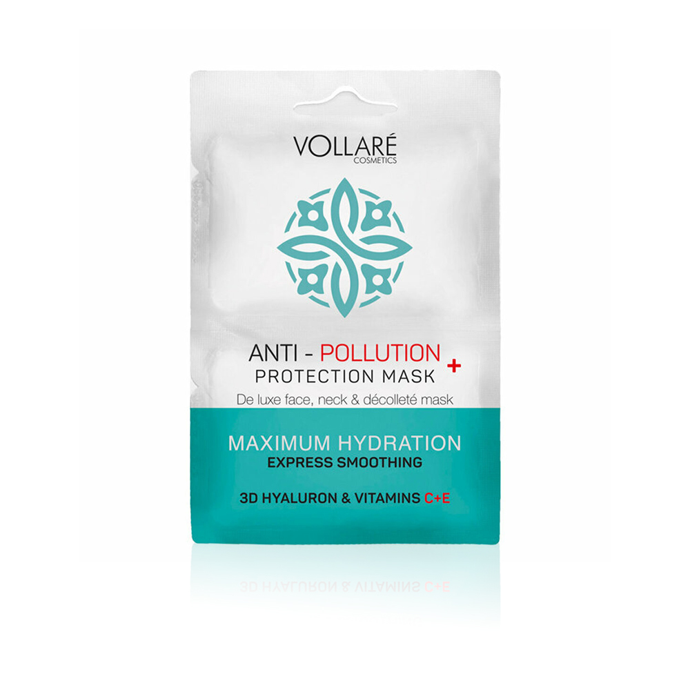 Moisturizing Anti-pollution Face Mask 2 X 5 Ml 