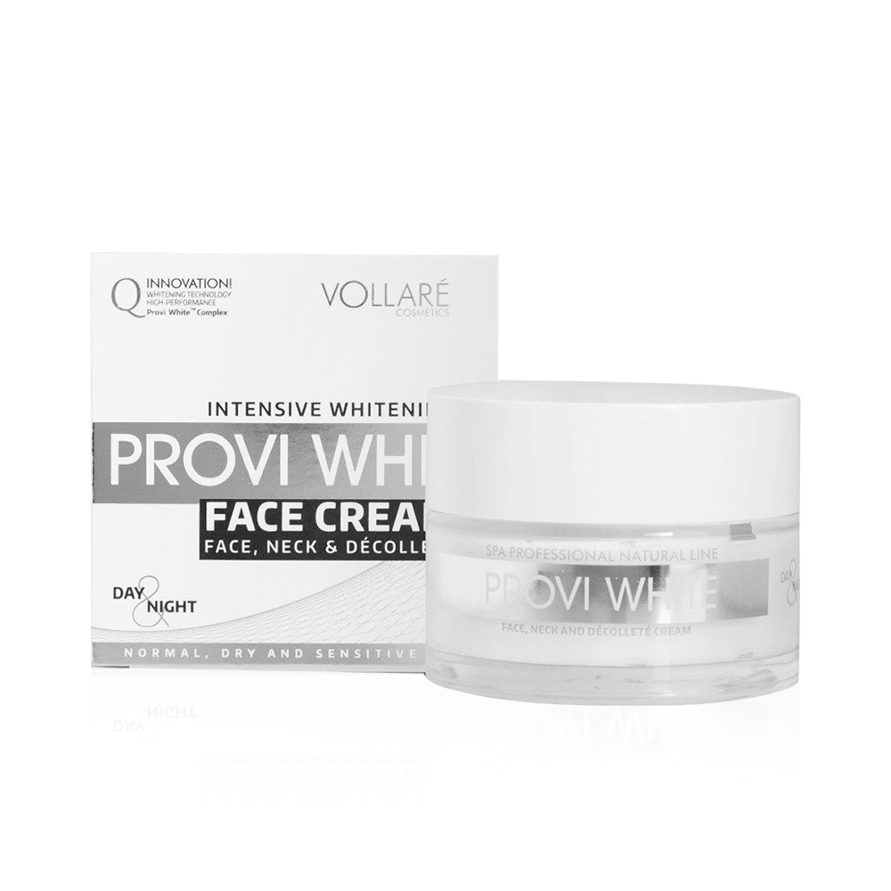 Provi White Intensive Fairness Whitening Day And Night Face Cream For Normal, Dry And Sensitive Skin - 50ml