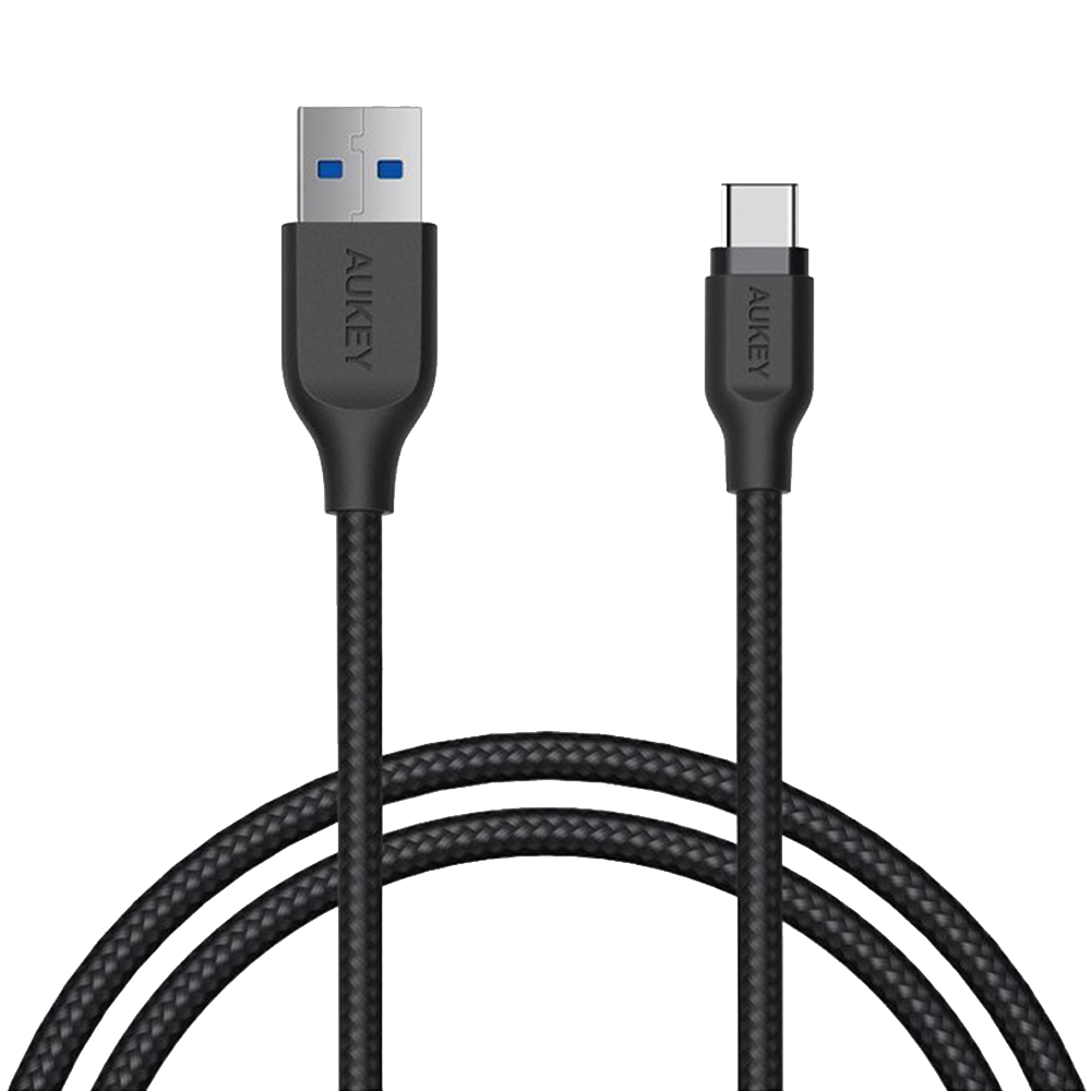 Braided Nylon Usb 3.1 Gen1 To Usb-C Cable