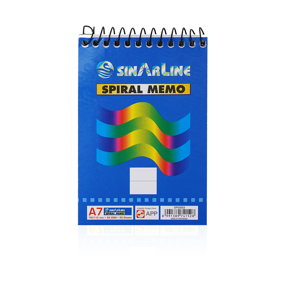 A7 Small Spring Notebook