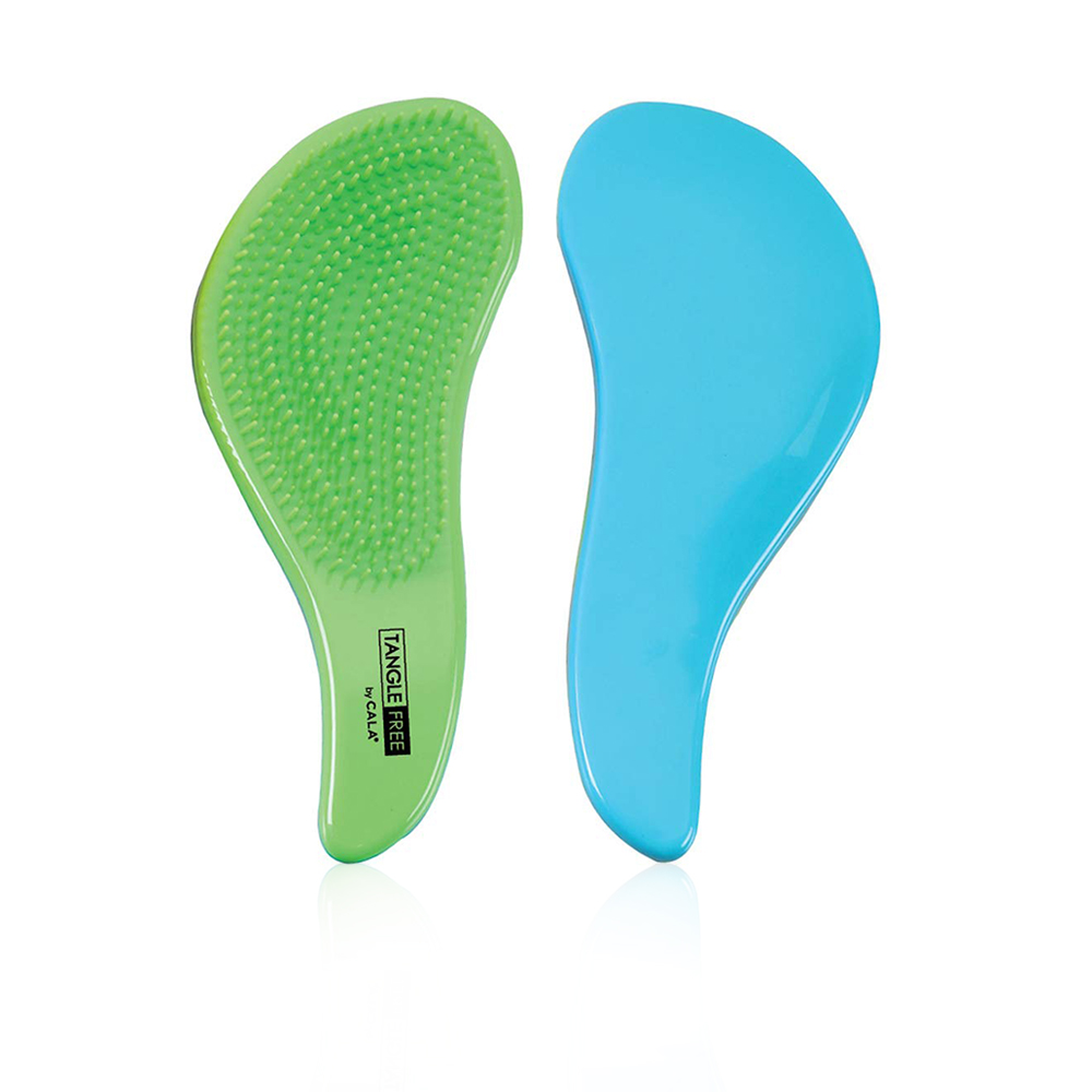 Tangle Free Hair Brush Aqua/neon