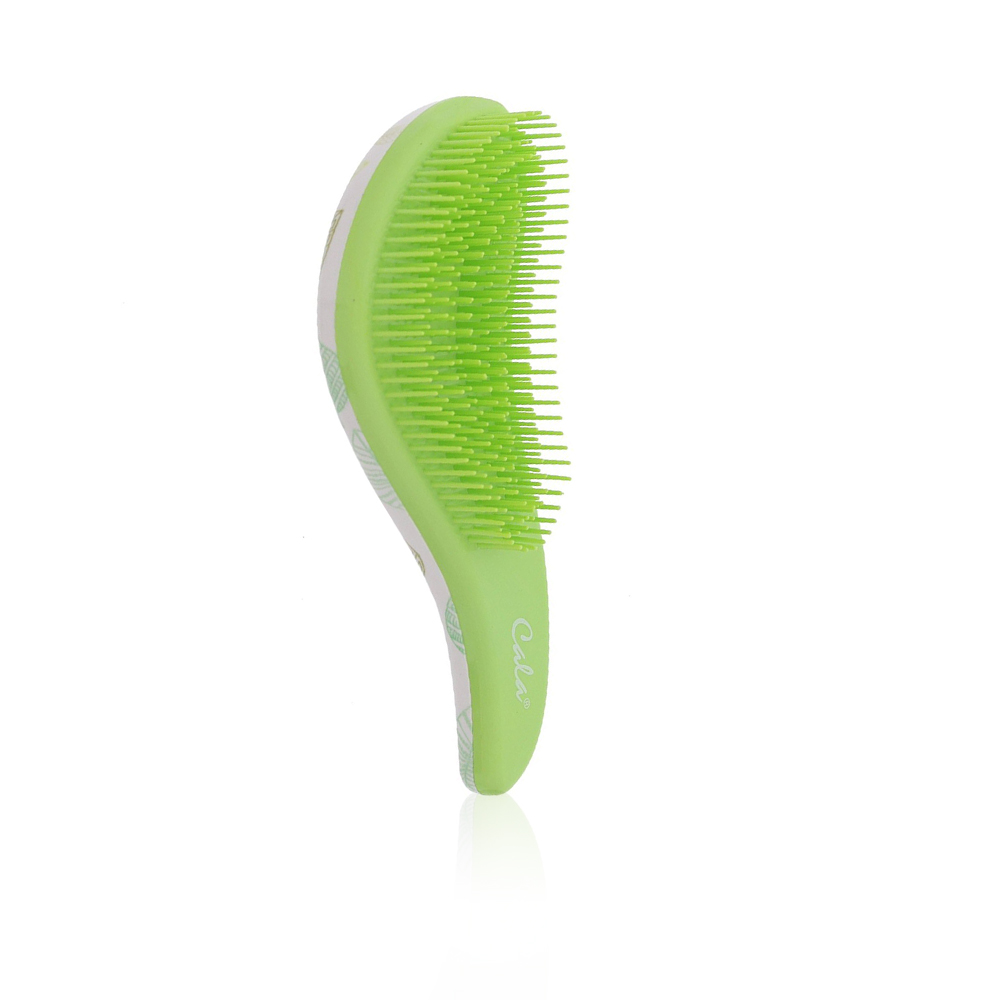 Tangle Free Hair Brush - Green Leaf