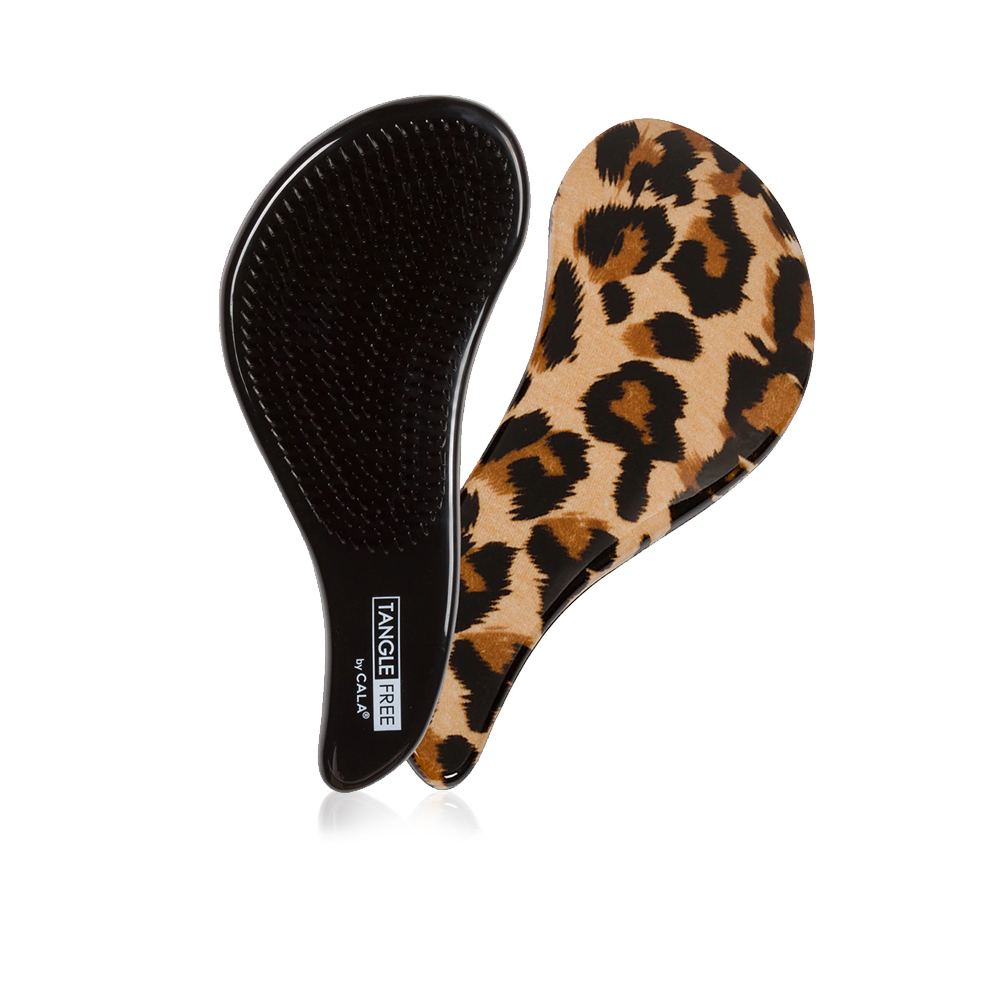 Tangle Free Hair Brush - Cheetah