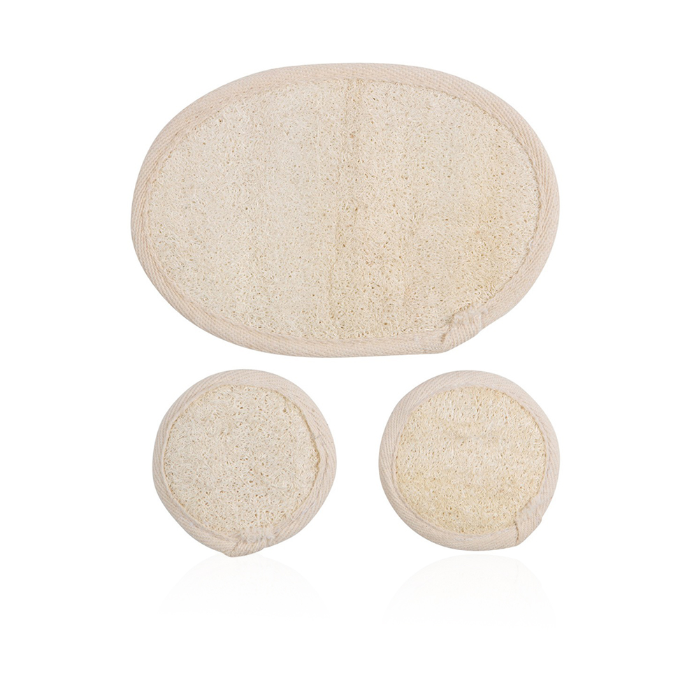 Face & Body Loofah Pads - 3pcs