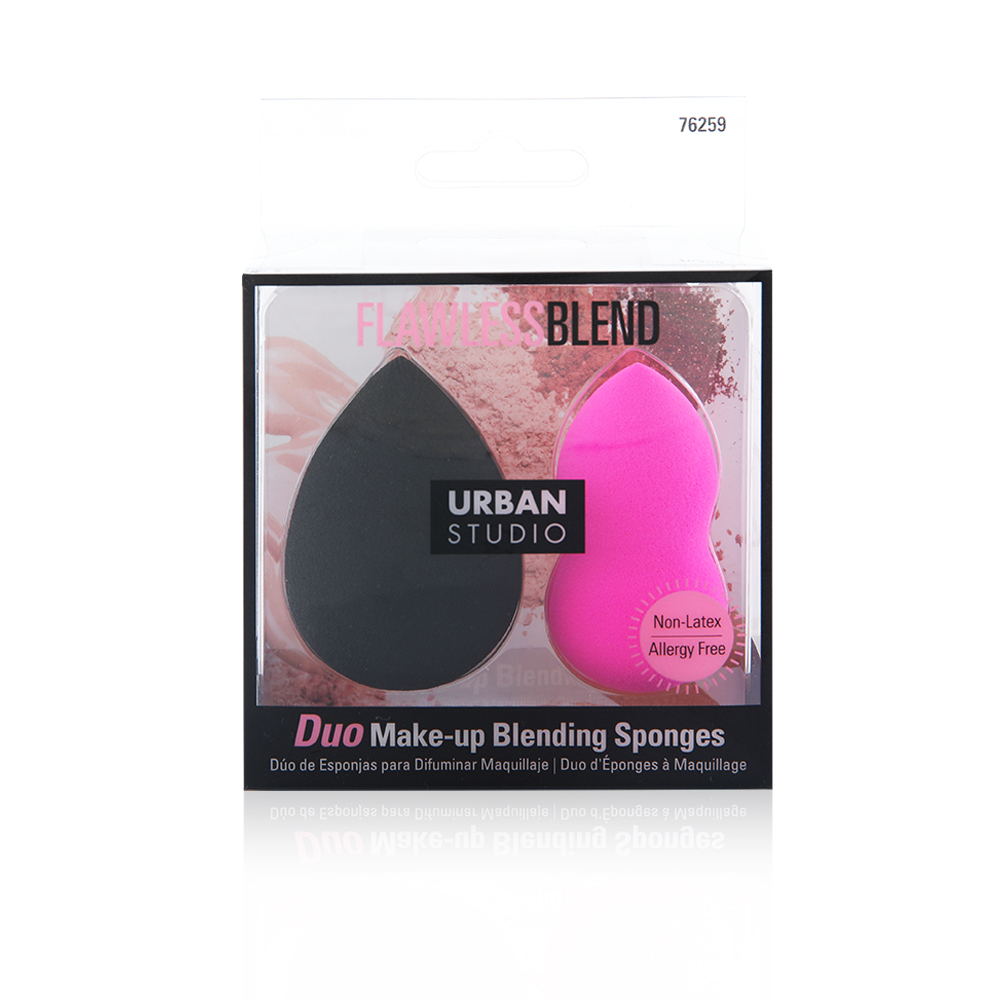 Urban Studio Dou Make Up Blending - Black / Pink