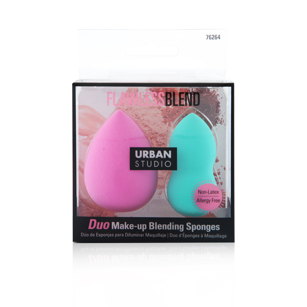 Urban Studio Dou Make Up Blending - Pink / Mint