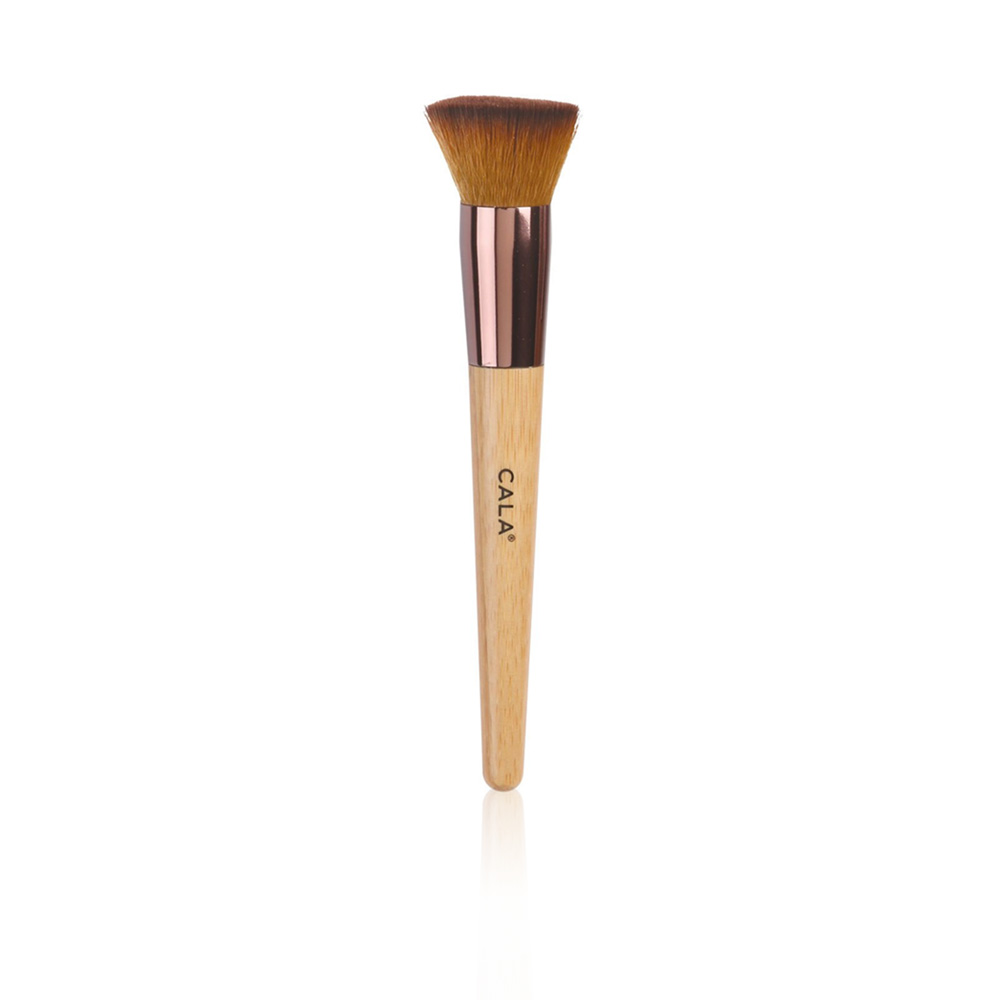 Bamboo Flat Buffing Brush - Bronze