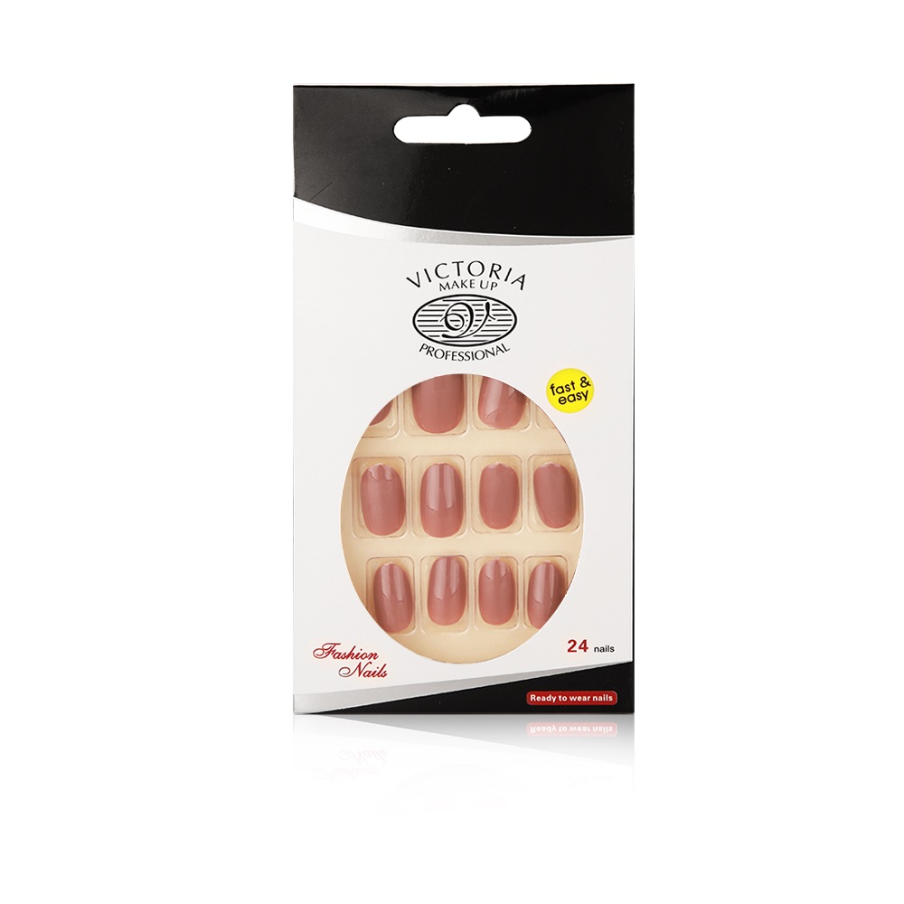 Shining Nails Tips - 24 Pcs - S 12
