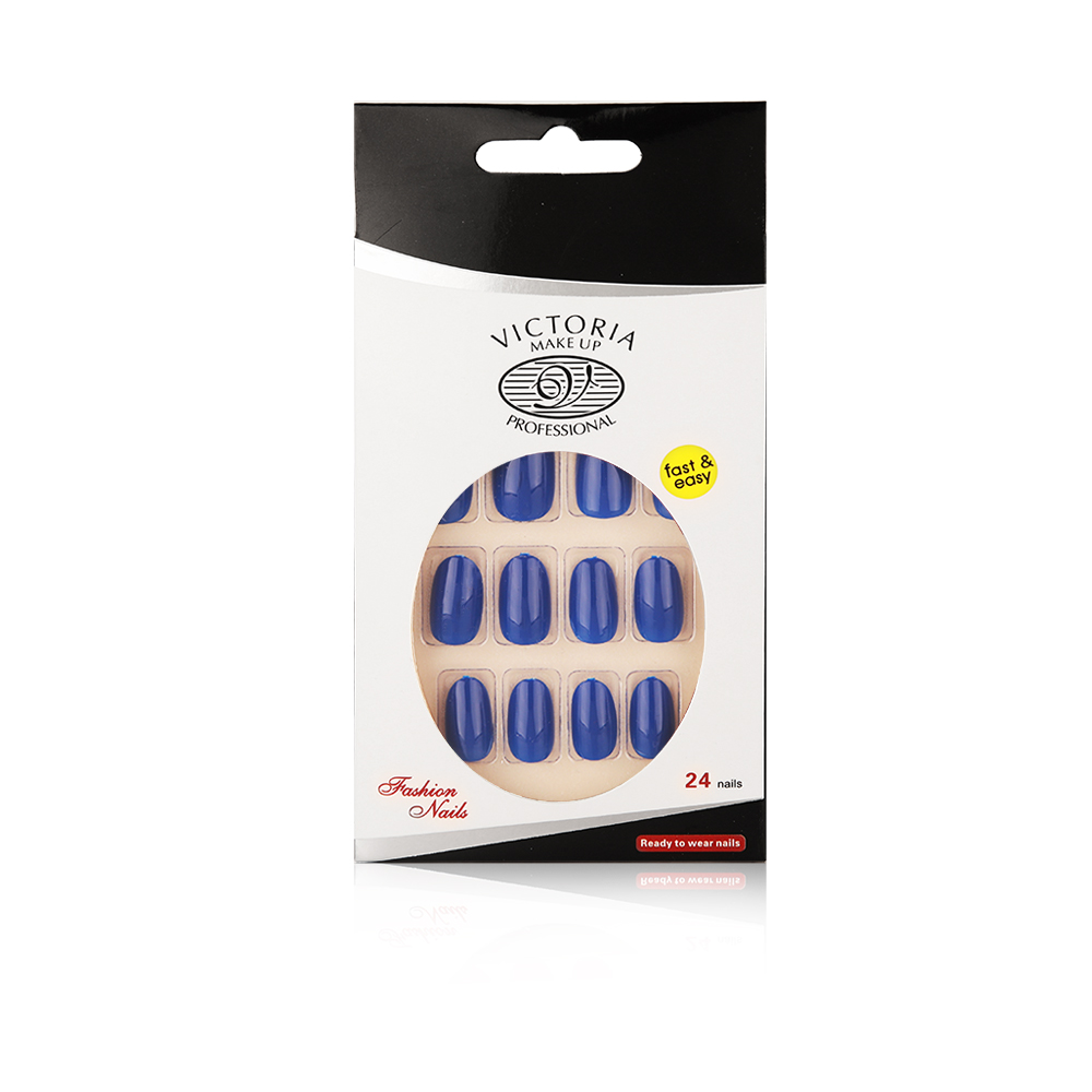 Shining Nails Tips - 24 Pcs - S 17