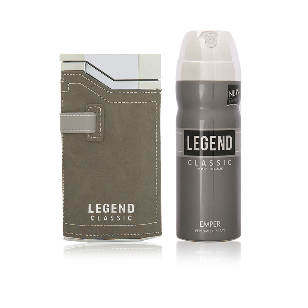 Legend Classic Eau De Perfume For Men - 2 Pcs