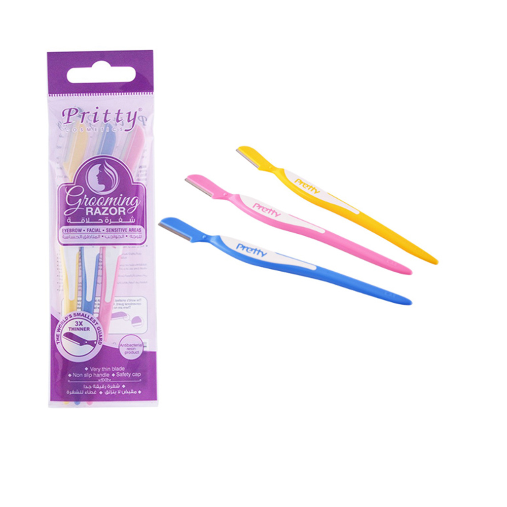 Eye Brow Razor - 3pcs Per Pack