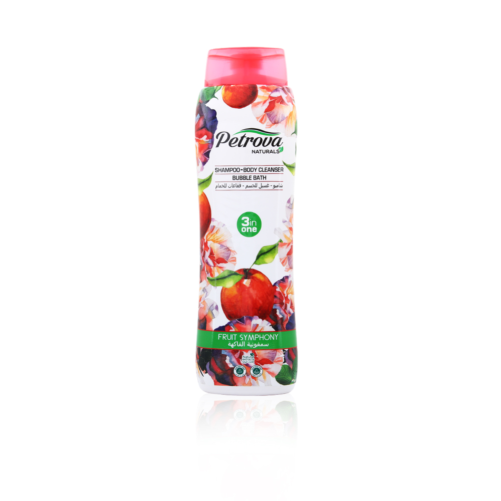 Naturals Shampoo Hair And Body 3 In 1 Fruit Symphony - 800 Ml