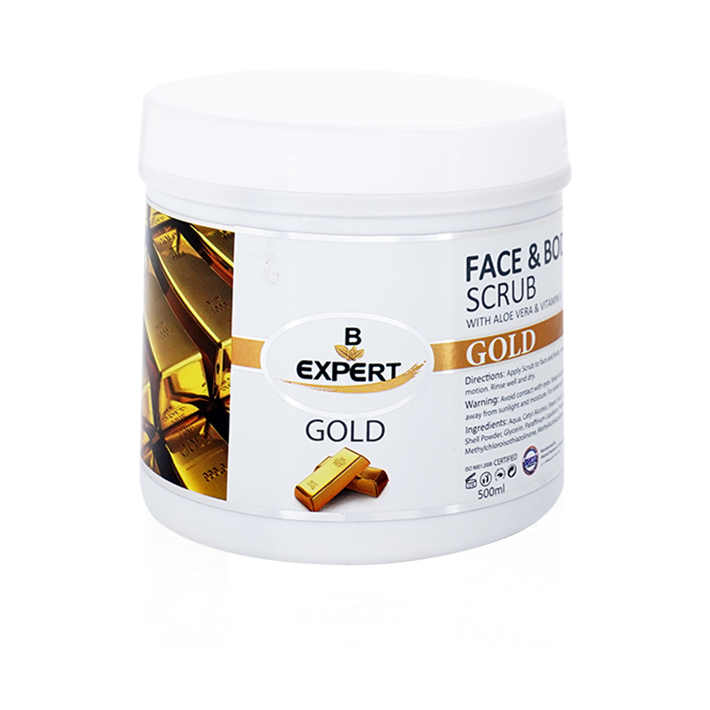 Face and Body Gold Scrub - 500 Ml