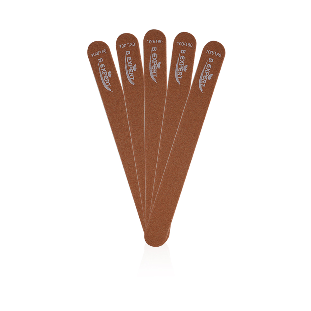 Nail File - Brown - 5 Pcs