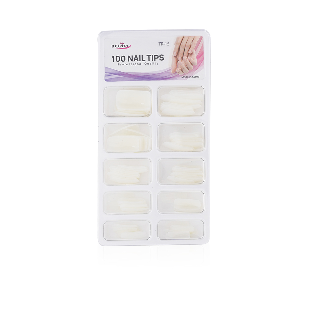 Nail Tips - Almond - 100Pcs