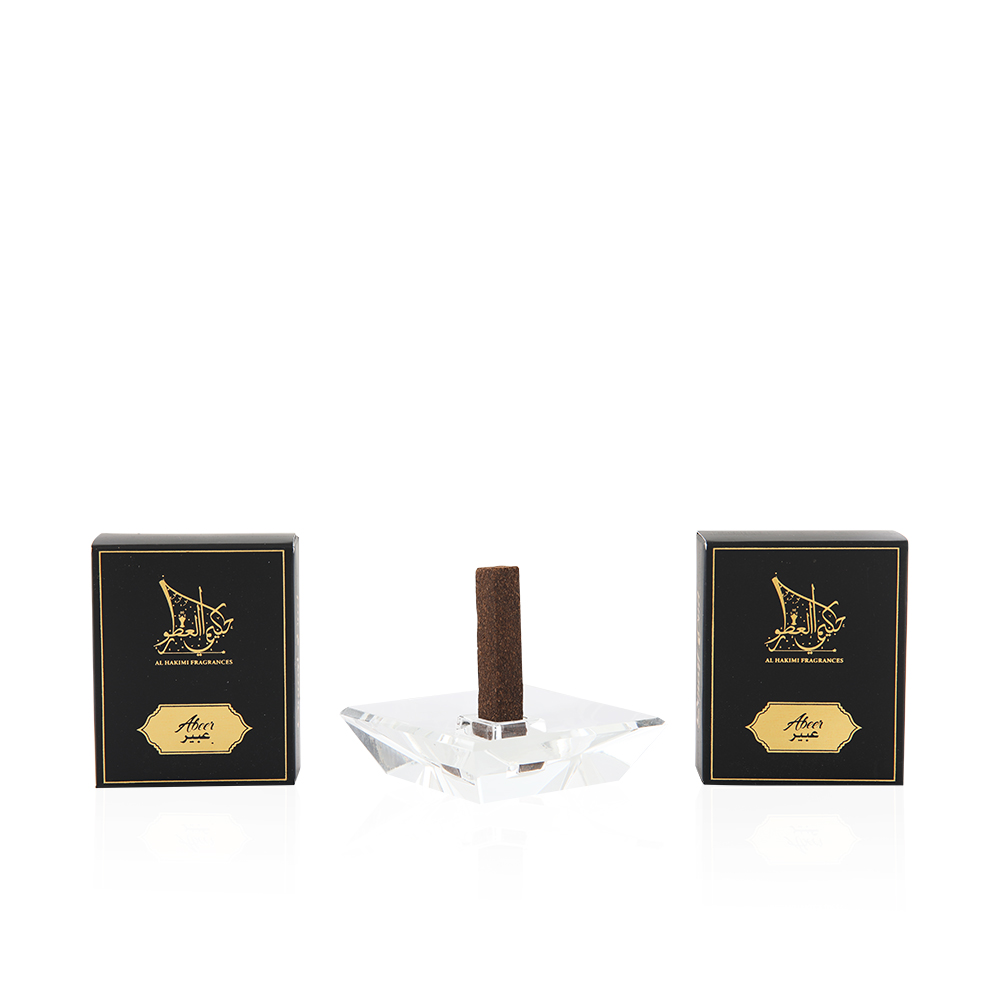Abeer Smart Oud - 10 Sticks with A Crystal Stand 