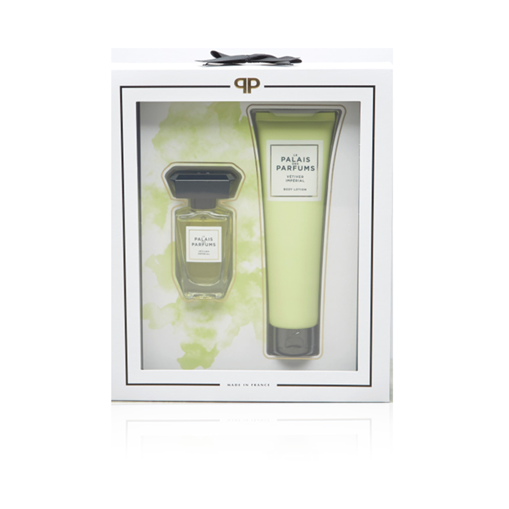 Des Parfums Vetiver Imperial Eau De Perfume And Body Lotion Set 