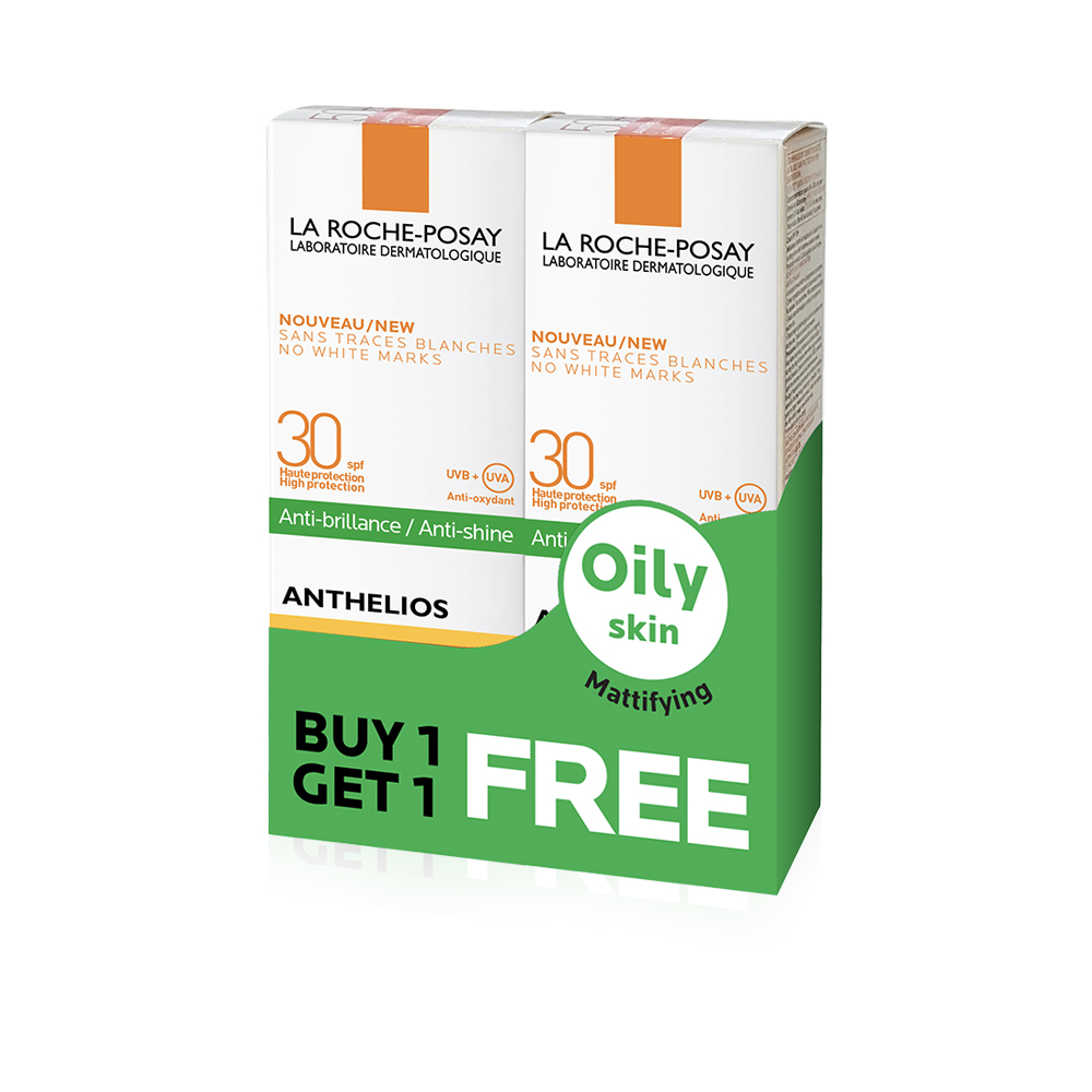 Anthelios XL Anti-shine Dry Touch Gel Cream SPF 50 - 50 ml - Buy One Get One Free