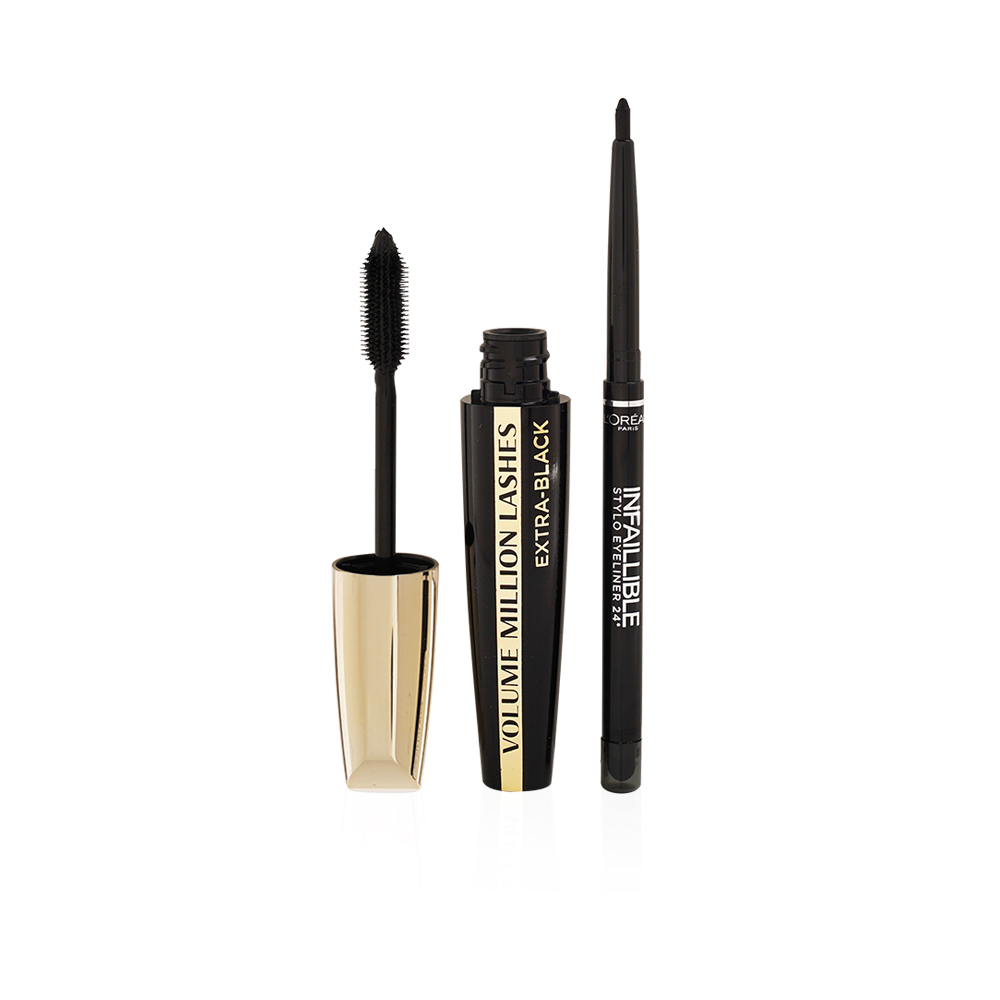 Volume Million Lashes Mascara + Infallible Stylo Eyeliner 24    