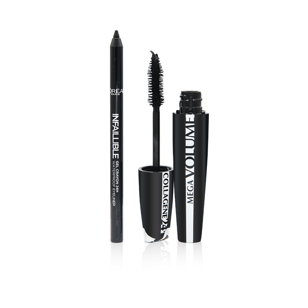 Mega Volume Collagene + Get Infaillible Gel Crayon Make-up Set