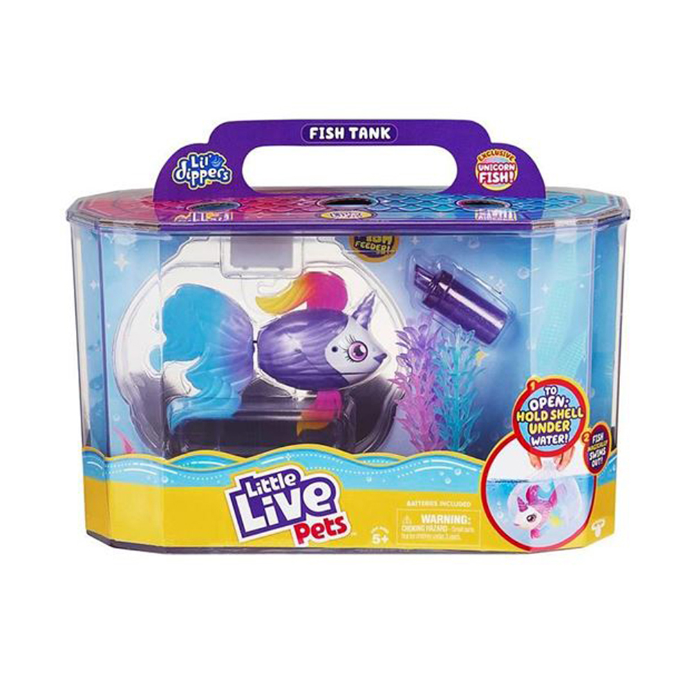 Little Live Pets Lil Dippers Fishtank Playset - Age 5+