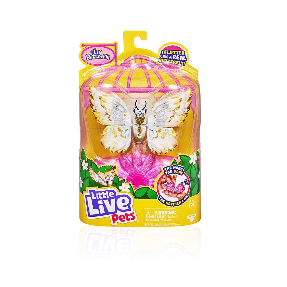 Little Live Pets Lil Butterfly - Angelic Wings - Age 5+
