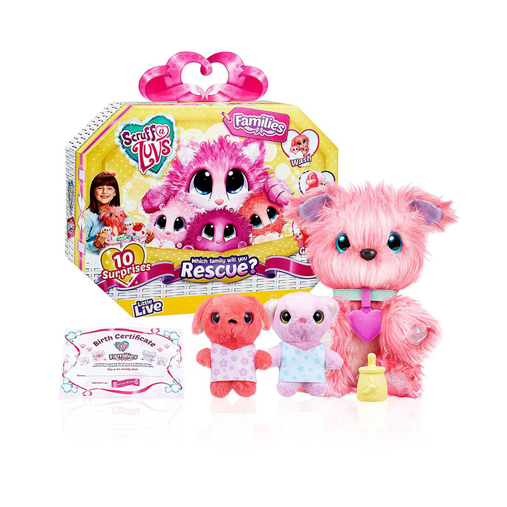 Little Live scruff-a-little Family Pack - Age 5+