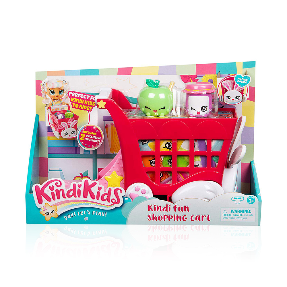 Kindi Kids S1 Kindi Fun Shopping Cart - Age 3+