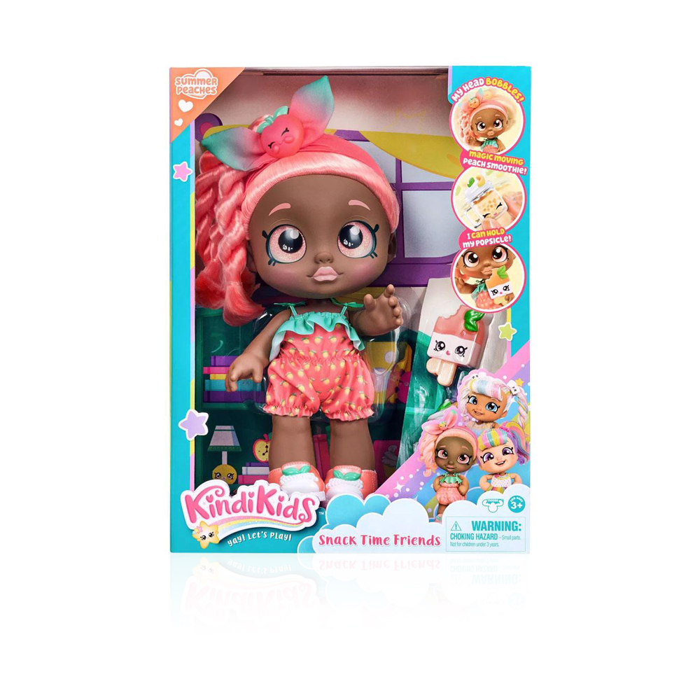 Kindi Kids S2 Toddler Doll - Snack Time Friends Summer Peaches - Age 3+