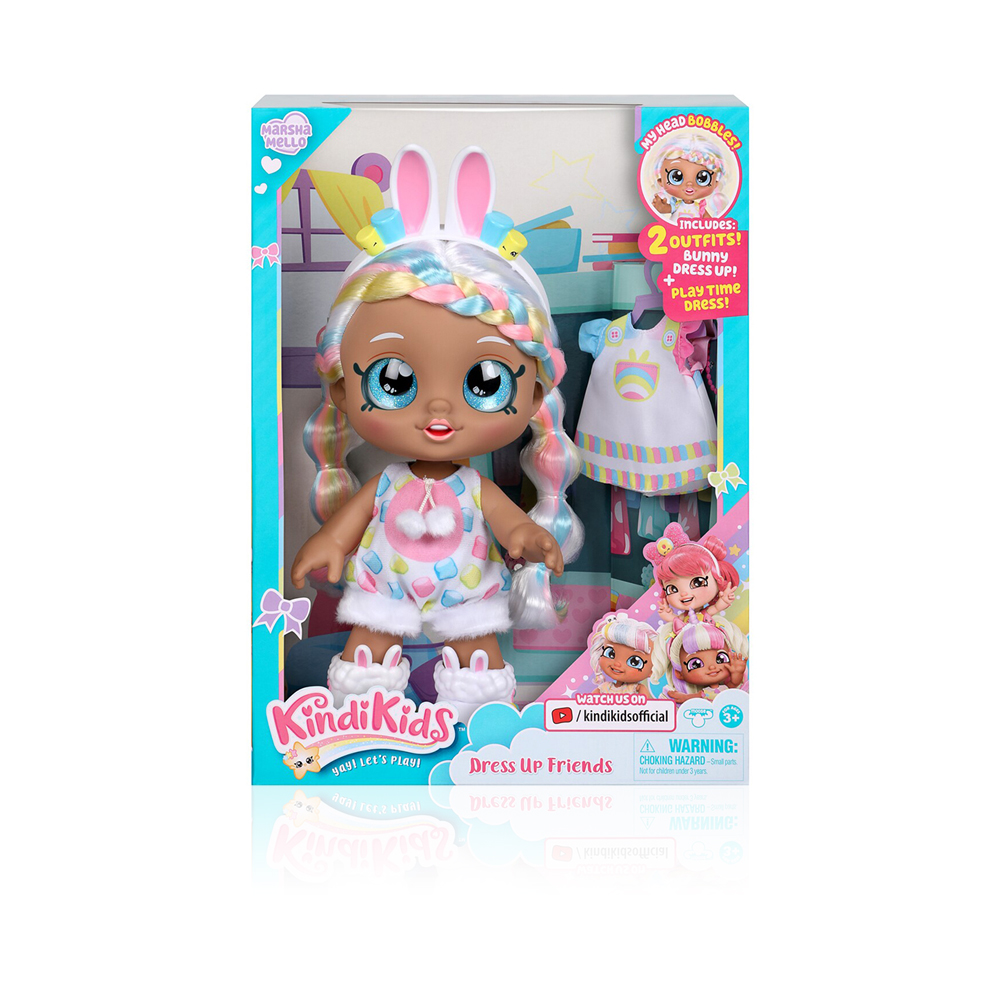 Kindi Kids S3 Dress Up Doll - Marsha Mello - Age 3+