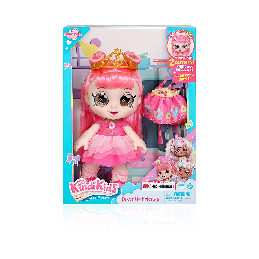 Kindi Kids S3 Dress Up Doll - Donatina - Age 3+