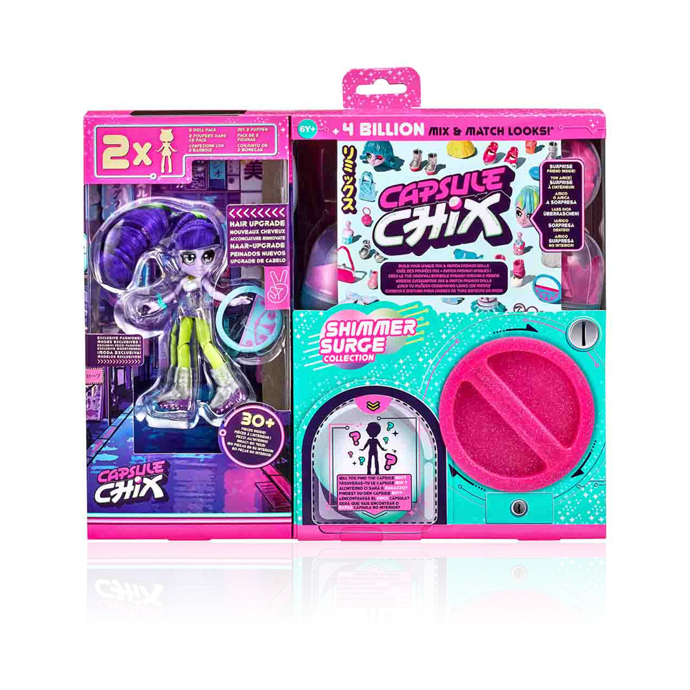 Capsule Chix Shimmer Surge Besties Pack 1- Ages 3+