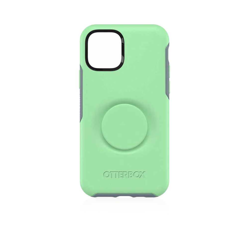 Symmetry Otter + Pop Case For IPhone 11 Pro - Light green