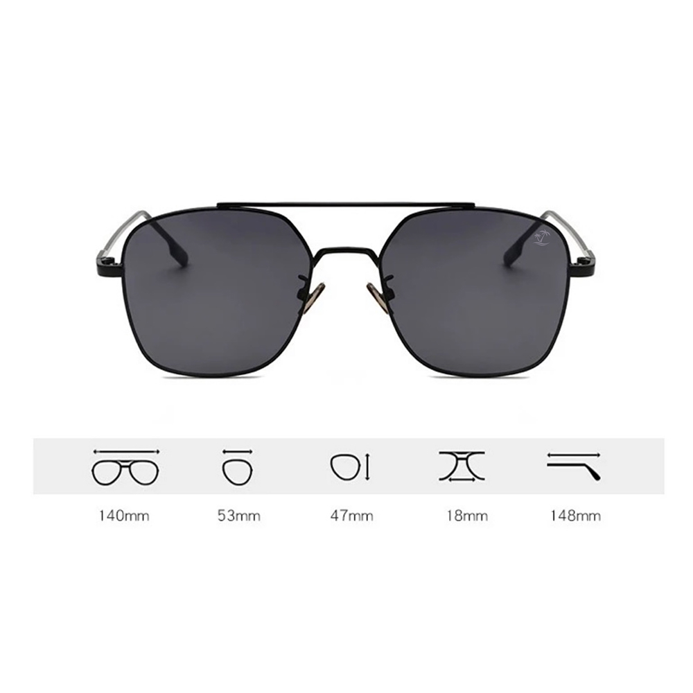 X Dec Sunglasses - Black - Unisex