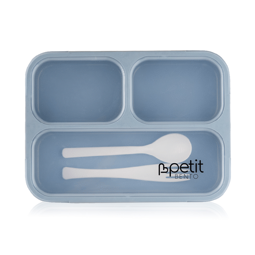 Bento Style Lunchbox Medium Size ‐ Dusty Blue