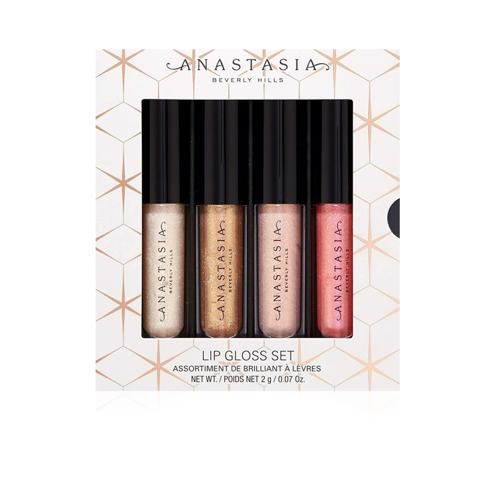 Mini Lip Gloss Set - 4 Pcs