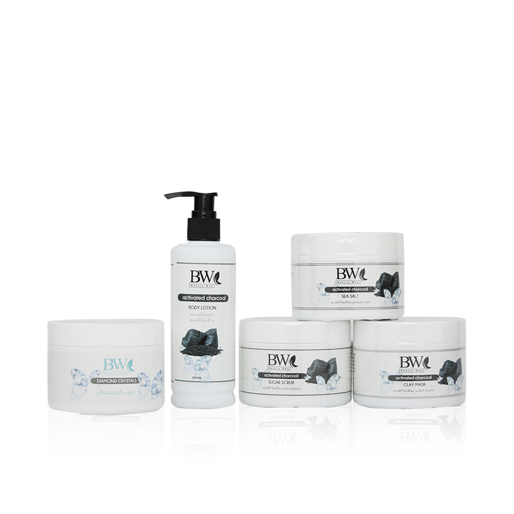 Diamond Crystal Set Activated Charcoal