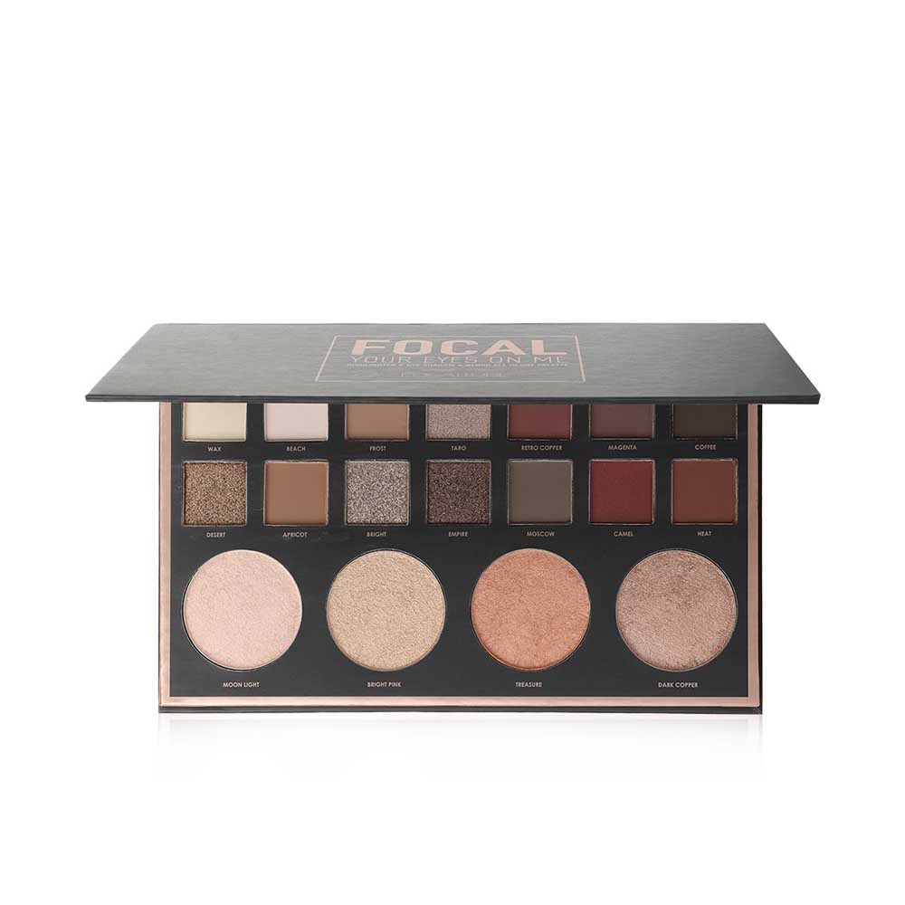 Highlighter - Eye Shadow - Blush All in One Palette - FA-47 